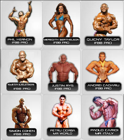 Synthetek Sponsored IFBB Pros